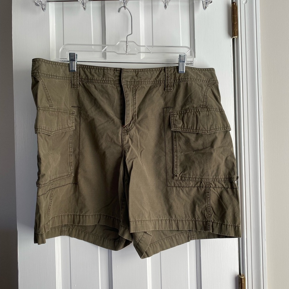Green shorts